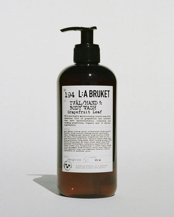 Labruket Hand and Body Wash - Grapefruit Leaf - Franck Ebstein