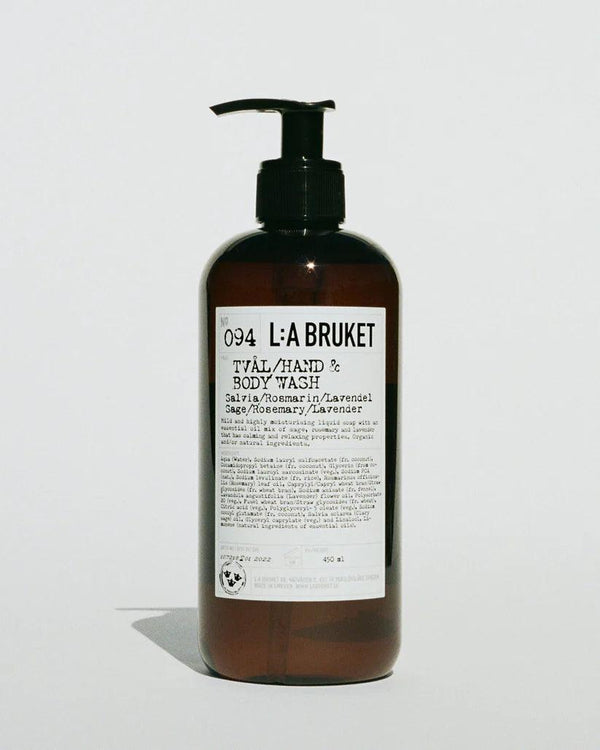 Labruket Hand and Body Wash - Sage / Rosemary / Lavender - Franck Ebstein