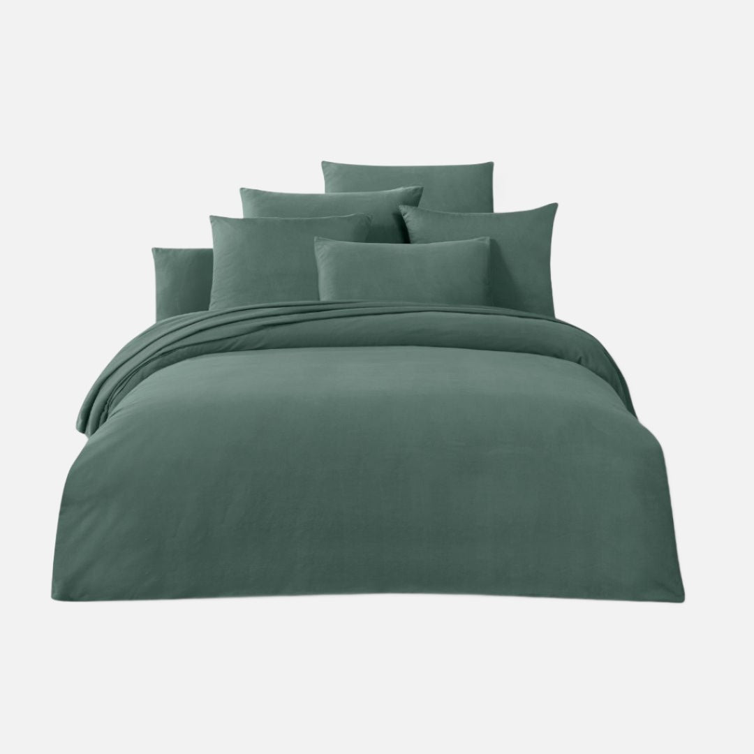 Washed Sateen Duvet Cover