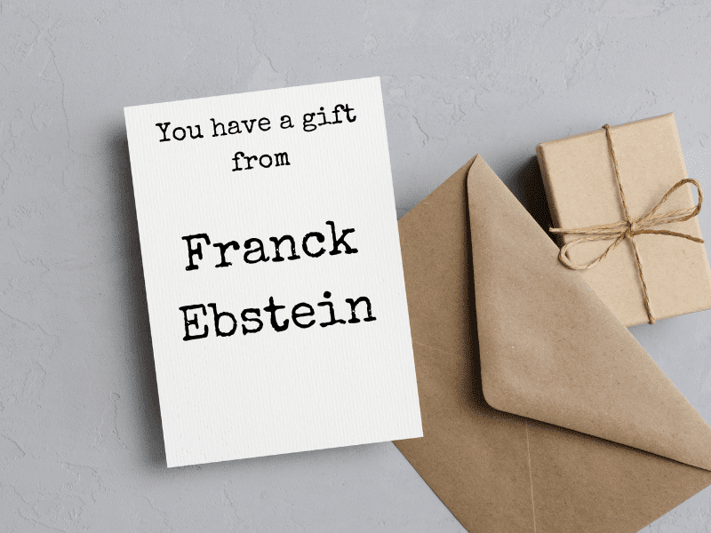 Gift Card - Franck Ebstein