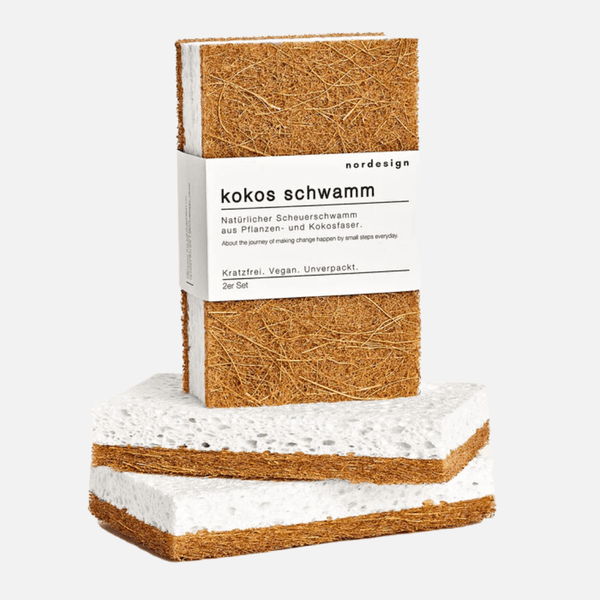 2 Natural coconut sponges - Franck Ebstein