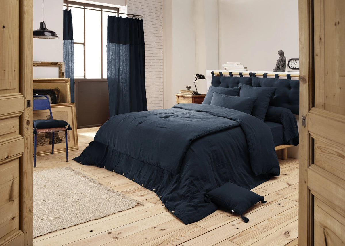 Drap-housse en gaze de coton
