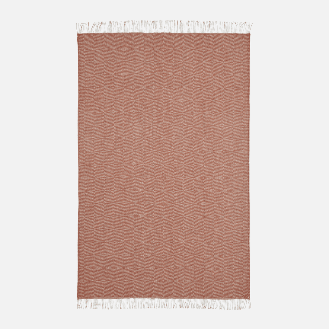 100% Natural Shades Gotland Fur Wool Throw