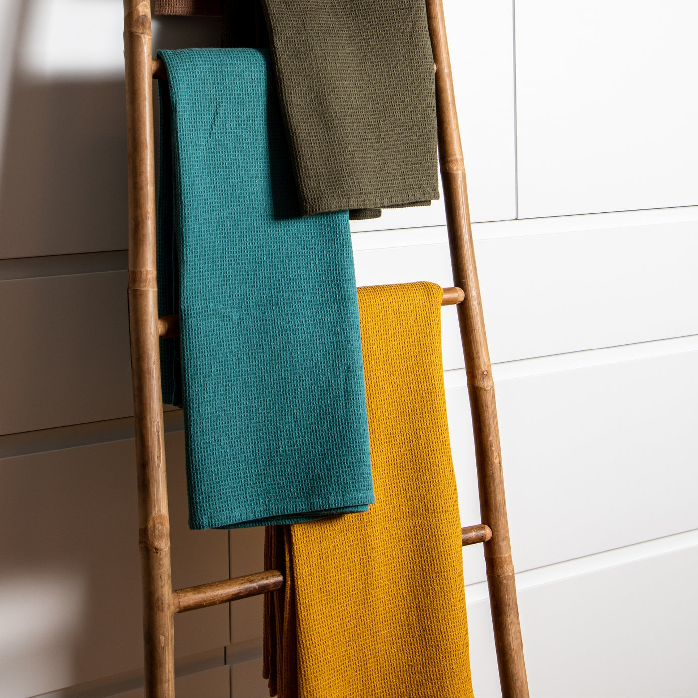 Cotton Waffle Bath Towel