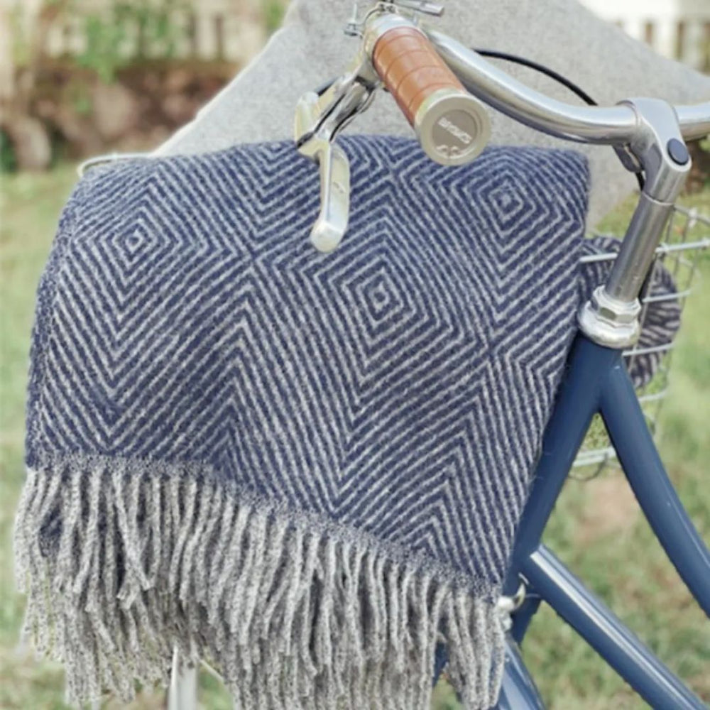 100% Natural Shades Gotland Fur Wool Throw