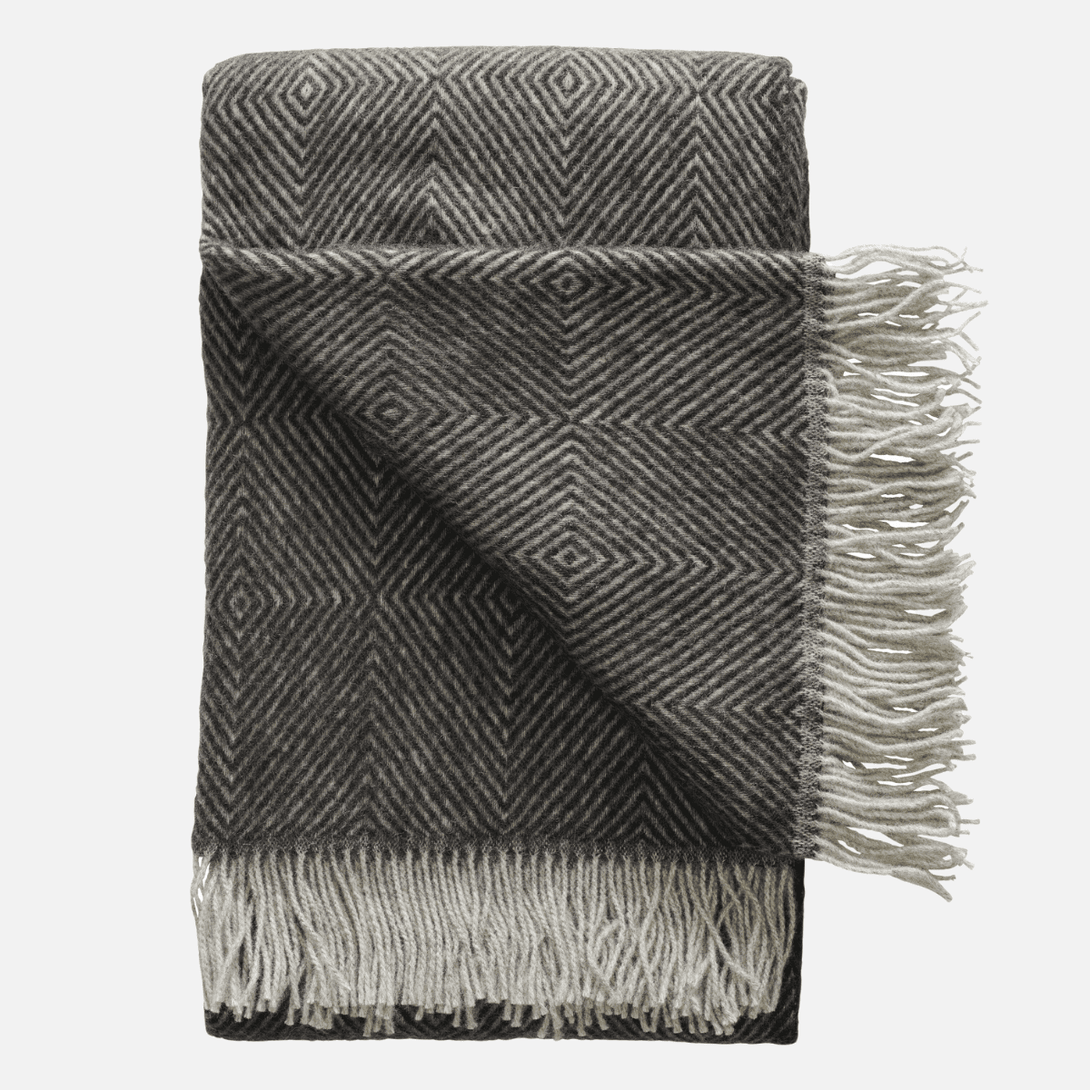 100% Natural Shades Gotland Fur Wool Throw